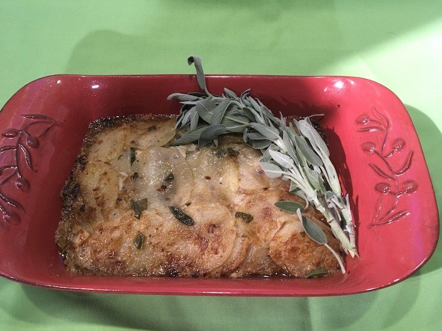 Potato and Sage Gratin
